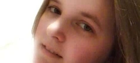 Image: Close-up of Elizabeth Stevenson, a young woman with fair skin and light brown hair, gazing slightly towards the camera, with a soft-focus background. -- D.C. Douglas