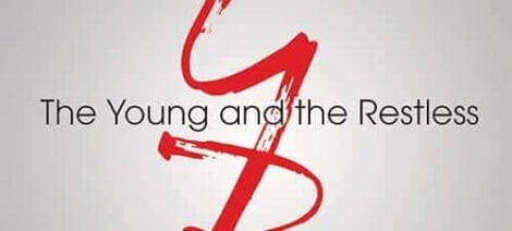Image: Logo of the TV show "the not young and the restless" featuring stylized red lettering on a grey background. -- D.C. Douglas