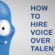 Voice-Over Talent Online Service