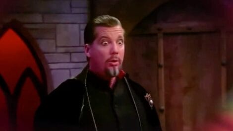 D.C. Douglas as a creepy wizard