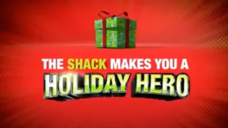 Top 5 Best Commercials Of 2025 | D.c. Douglas Graphic featuring a green gift box with a red background and text about holiday promotions.