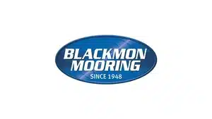 Voice Over: Radio, Streaming, &Amp; Podcast Commercials | D.c. Douglas Logo of Blackmon Mooring featuring blue oval shape with white text and established date.