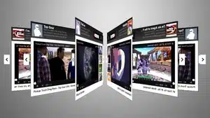 Navigating The Intricacies Of Medical Narration: From Corporate Videos To Patient Education | D.c. Douglas A 3D arrangement of video thumbnails showcasing various video content on a gray background.