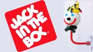 Voice Over: Radio, Streaming, &Amp; Podcast Commercials | D.c. Douglas Jack in the Box logo alongside a smiling character with a festive hat and colorful lights.