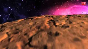 Navigating The Intricacies Of Medical Narration: From Corporate Videos To Patient Education | D.c. Douglas A rocky planetary surface with a cosmic background featuring stars and nebulae.