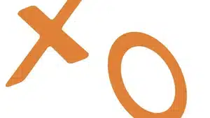 Voice Over: Radio, Streaming, &Amp; Podcast Commercials | D.c. Douglas Graphic design featuring an orange 'X' and 'O' on a white background.