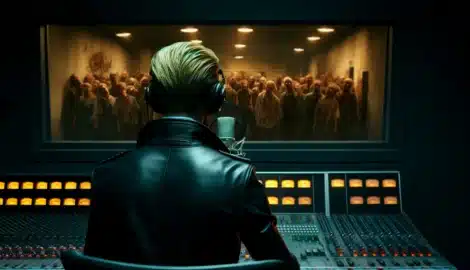 What did Wesker's voice actor do?