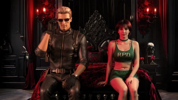 Albert Wesker ship Rebecca Chambers