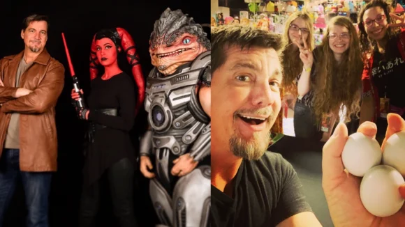 DC Douglas with Mass Effect & Resident Evil fans.