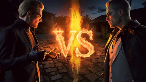 Wesker versus Zeno Resident Evil